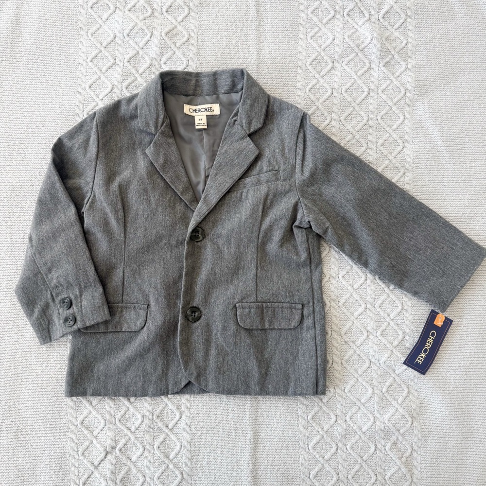 Heather Gray Toddler Blazer